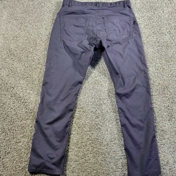 Nike Pants Mens 32x30 Gray Blue Flex Slim Golf Dri-Fit Casual Preppy Outdoor - Picture 7 of 8